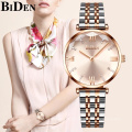 Biden 173 Women Watch Quartz Watches Fashion Crystal Ladies Wristwatches Diamond Stainless Steel Relogio Masculino